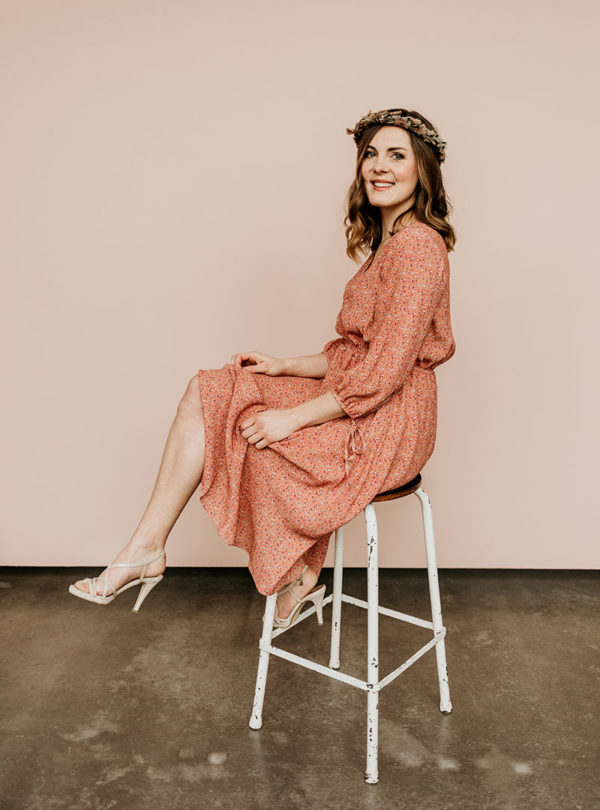 Brautjungfernkleid Ellen rosa